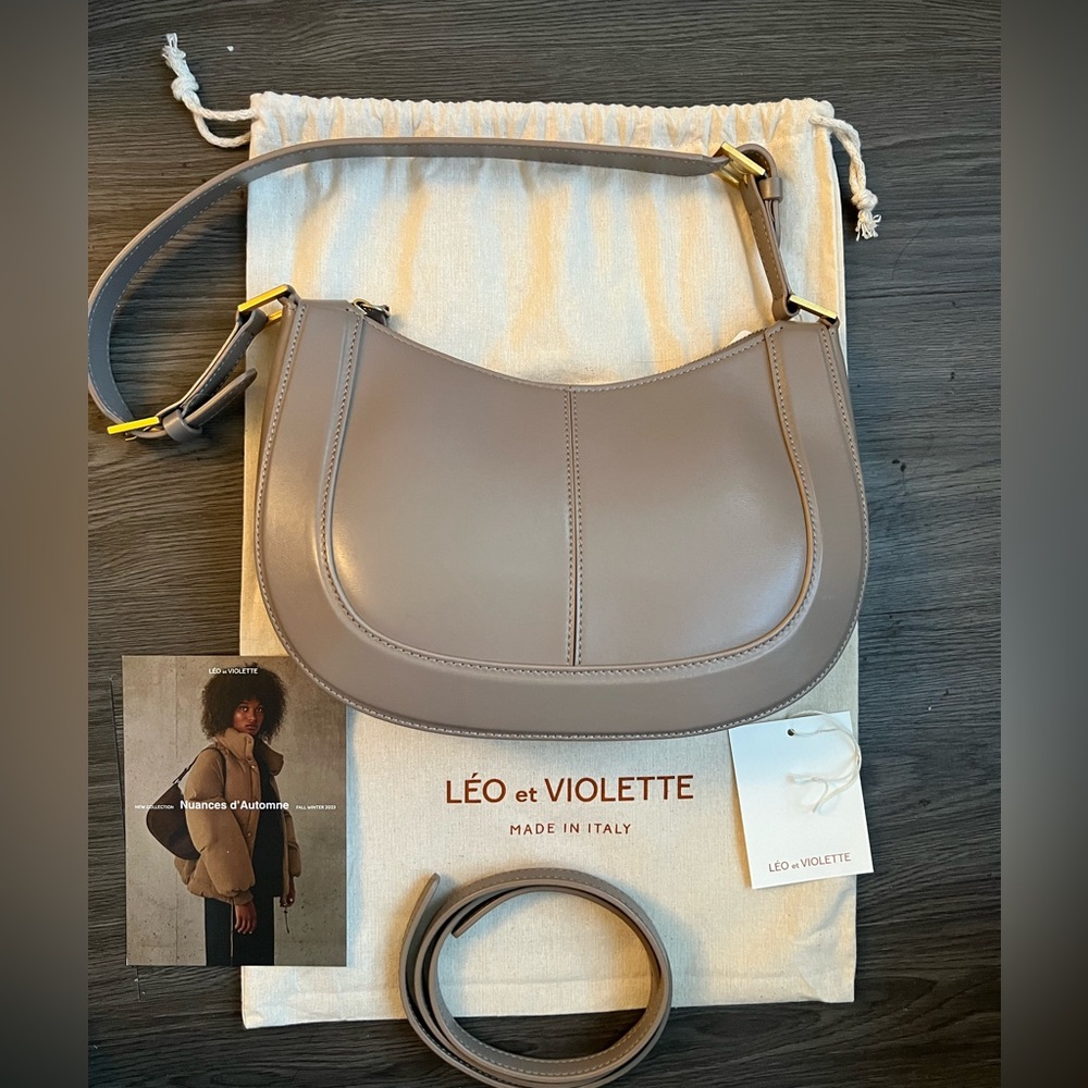 Léo et Violette Le Gina -  Taupe Liégé